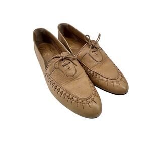 Giorgio Brutini Loafer Shoes Size 9.5 D Loafer Slip On Leather Tan Dress